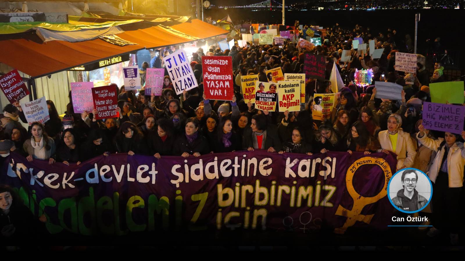 Kadınlardan polise ters köşe: Taksim’deki 25 Kasım eylemi Karaköy İskelesi’nde yapıldı; iskelede toplanan kadınlar ablukaya alındı, gözaltılar var